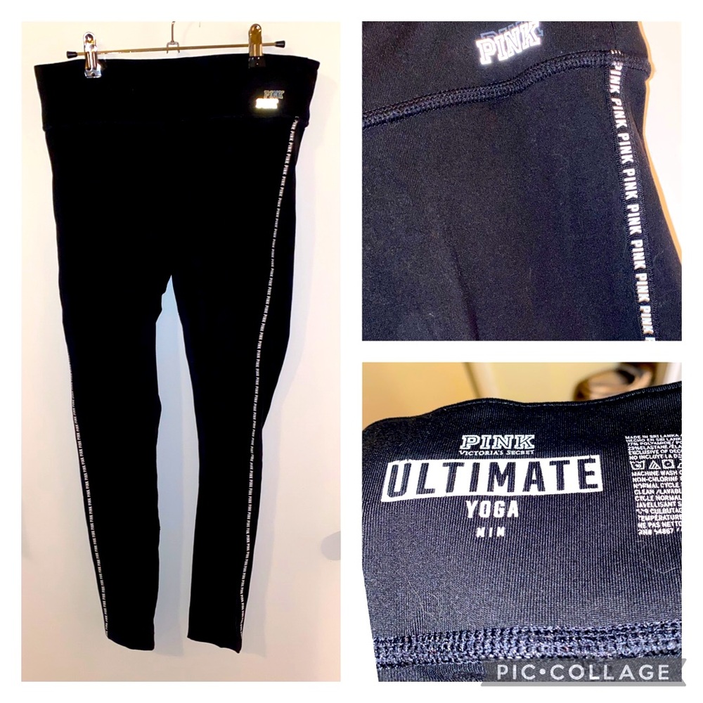 EUC Victoria’s Secret Pink Ultimate Yoga Leggings size Medium